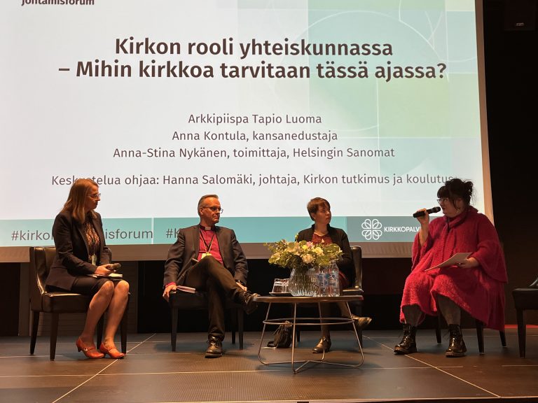 ”Muslimit ovat tehneet kirkolle suuren palveluksen” – Kirkon johtamisforum alkoi Tampereella